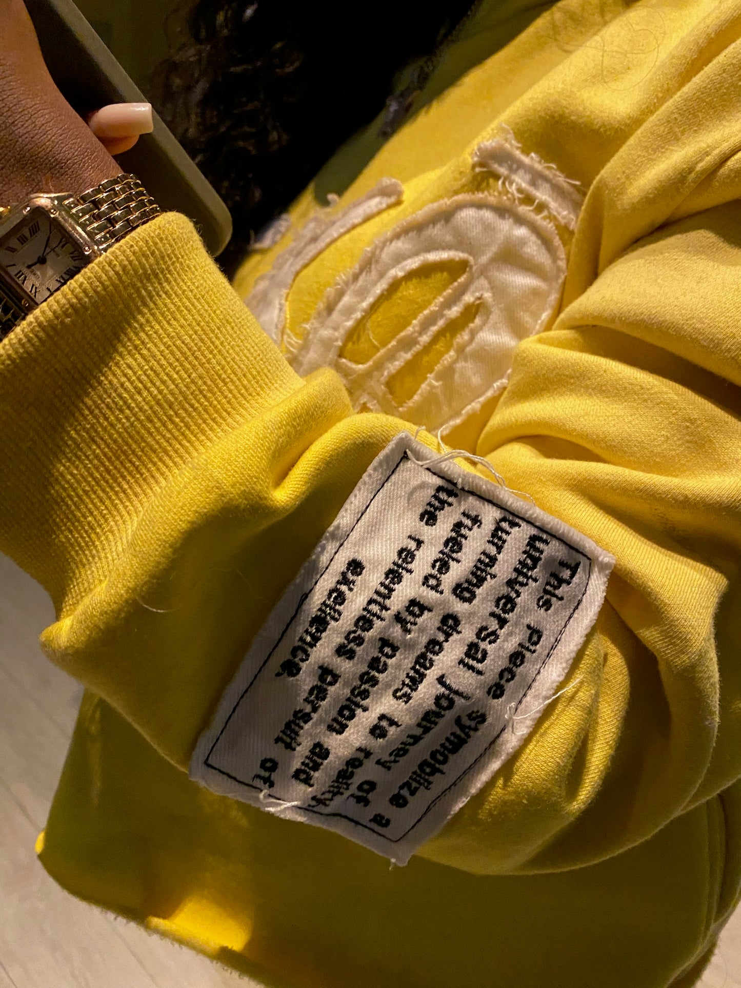Yellow "SD" Hoodie