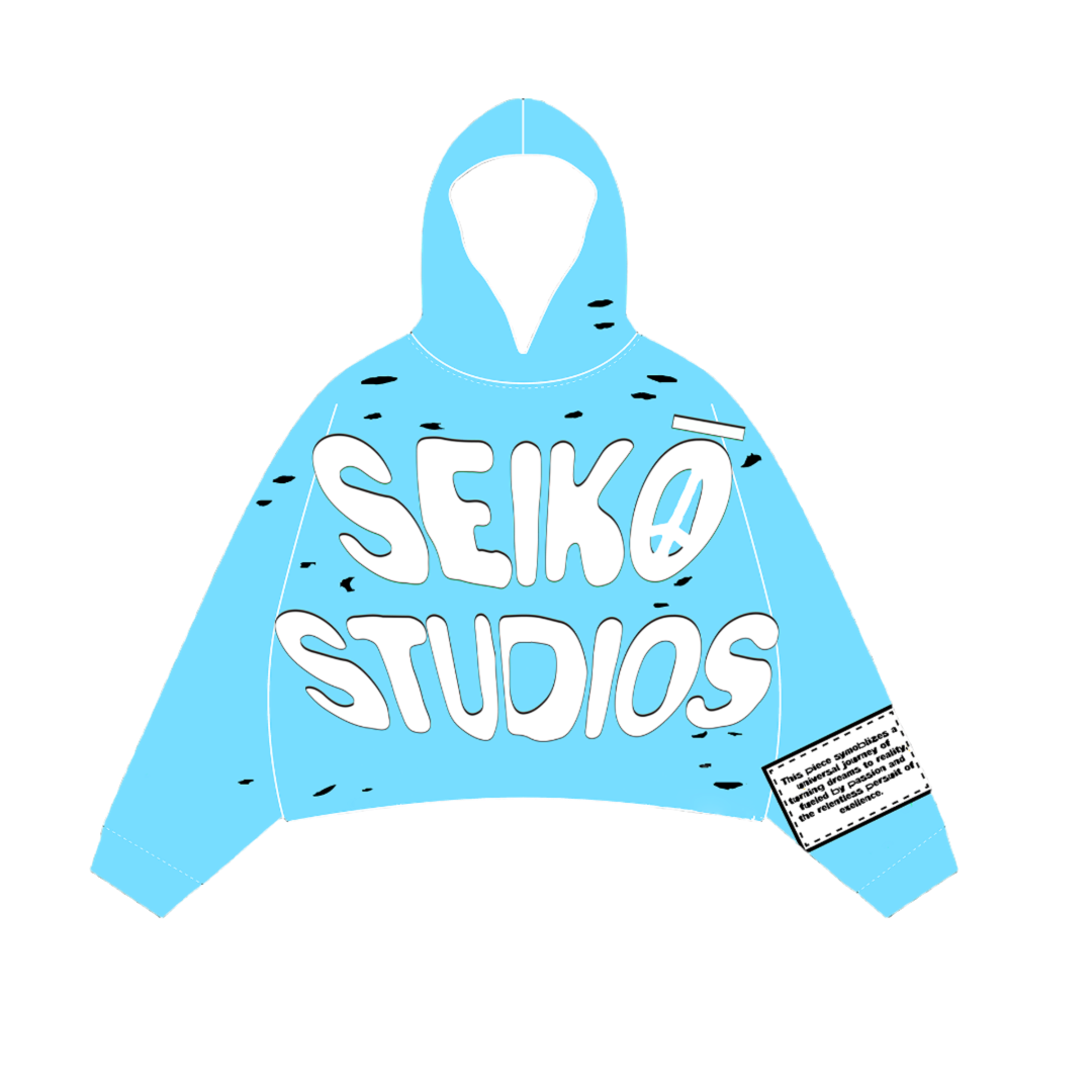 Blue "SD" Hoodie