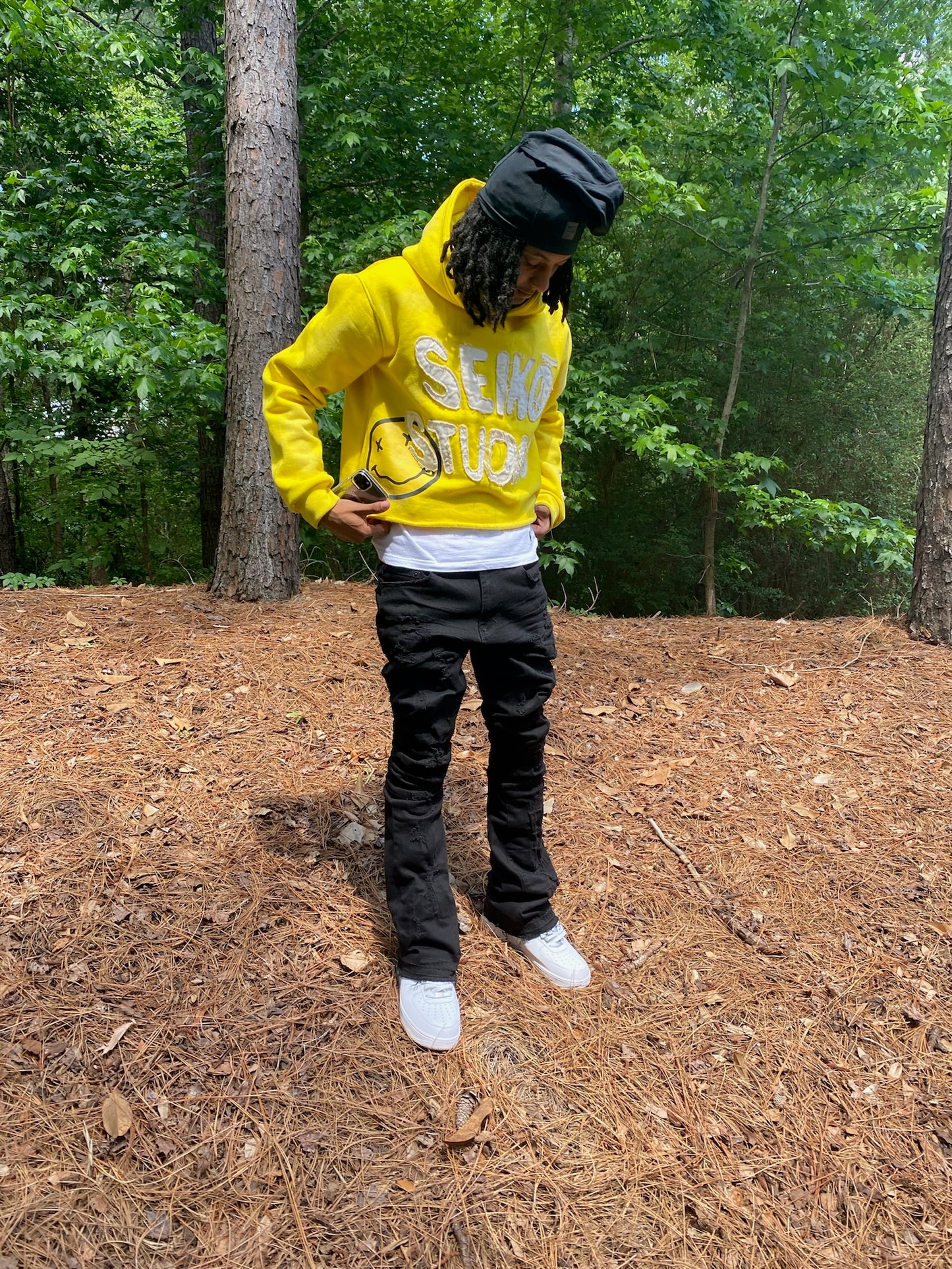 Yellow "SD" Hoodie