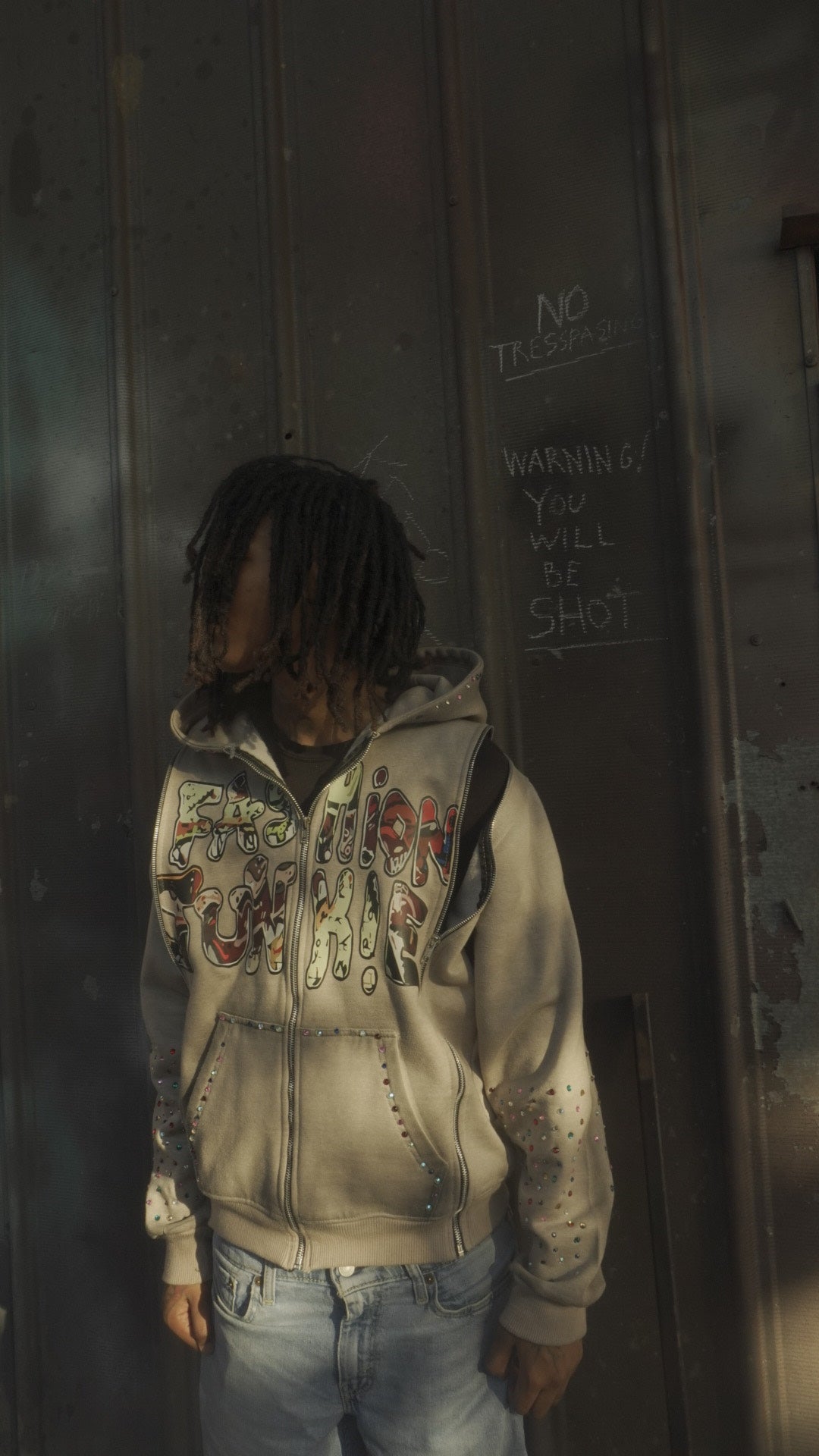FU 2X HOODIE GREY