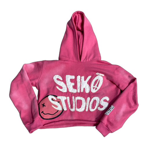 Pink "SD" Hoodie