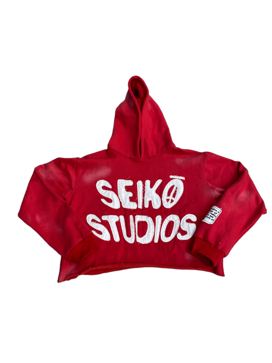 Red "SD" Hoodie