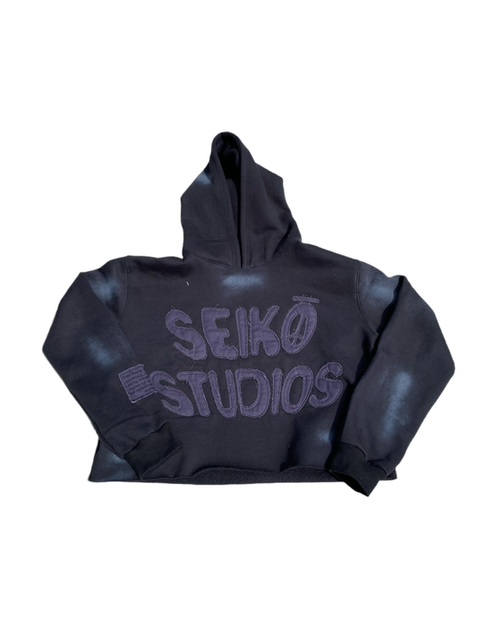 Black "SD" Hoodie